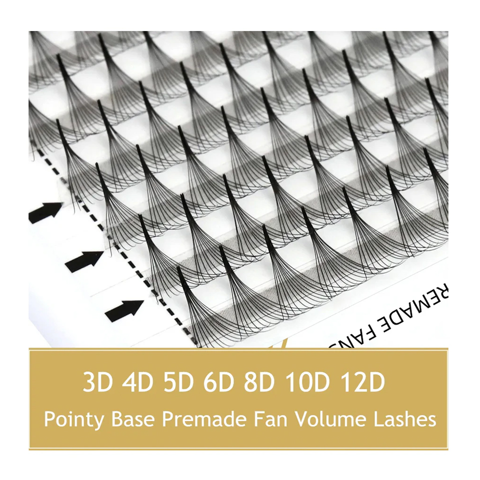 Eyelash Extension Russian - RUJADE Pointy Narrow Base Premade Fans
