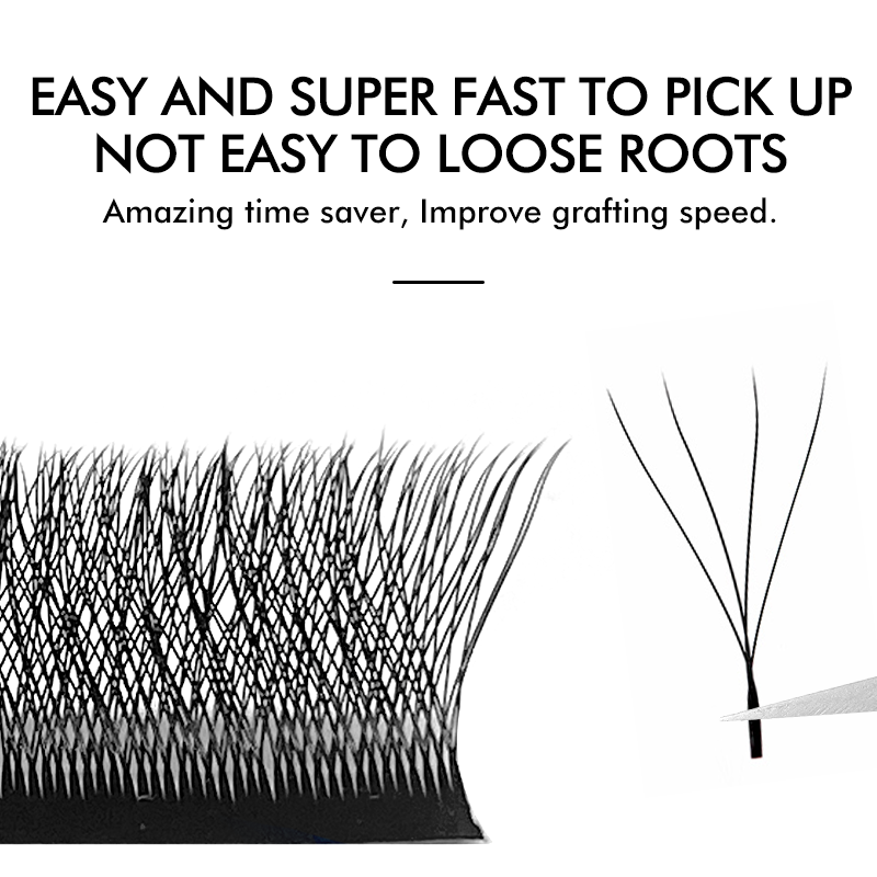 NATUHANA W-Shaped 4D 5D Volume - огляд і ціна Eyelash Extension For Asian Eyes