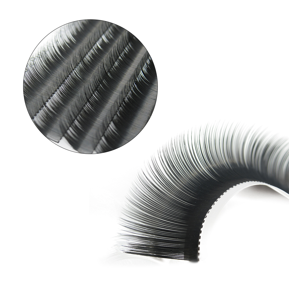 Quewel Ellipse Flat Eyelash Ex - огляд і ціна Eyelash Extension For Asian Eyes