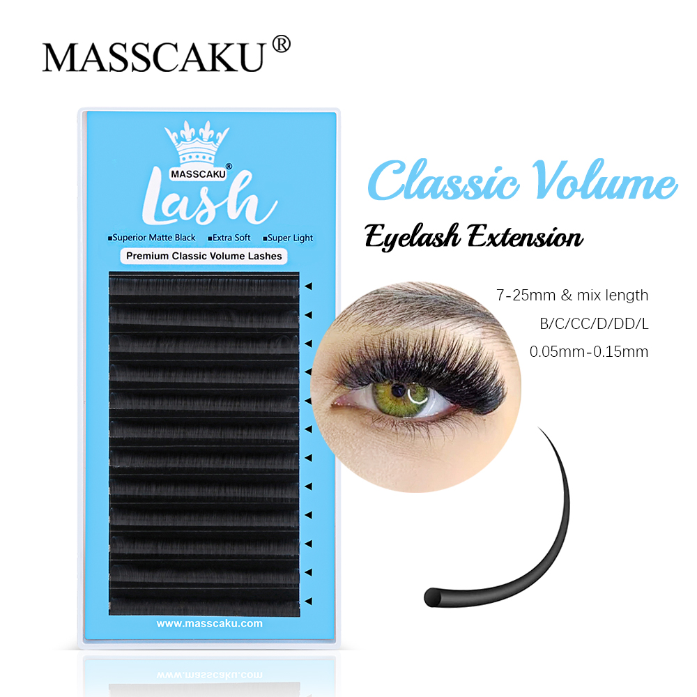 MASSCAKU 0.05/0.07/0.10/0.15mm - огляд і ціна Eyelash Extension Russian