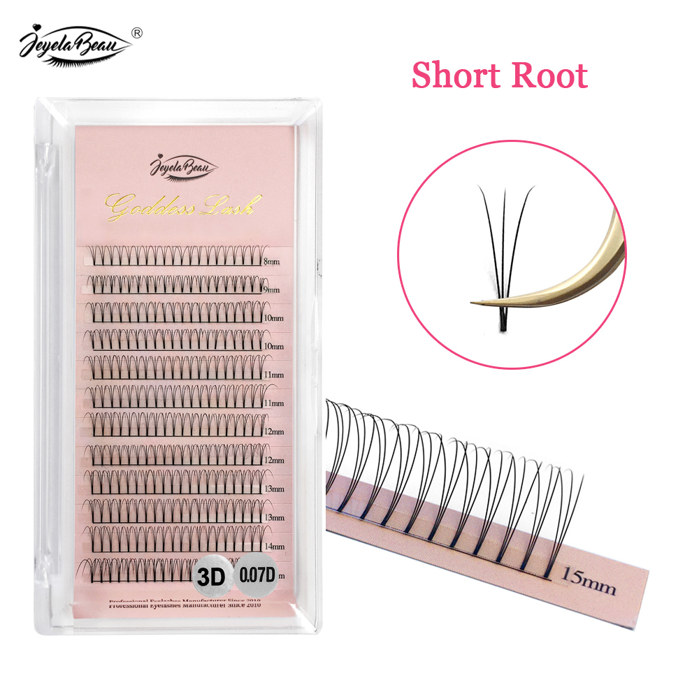 Goddess 3D Premade Fan Eyelash - огляд і ціна Eyelash Extension Russian