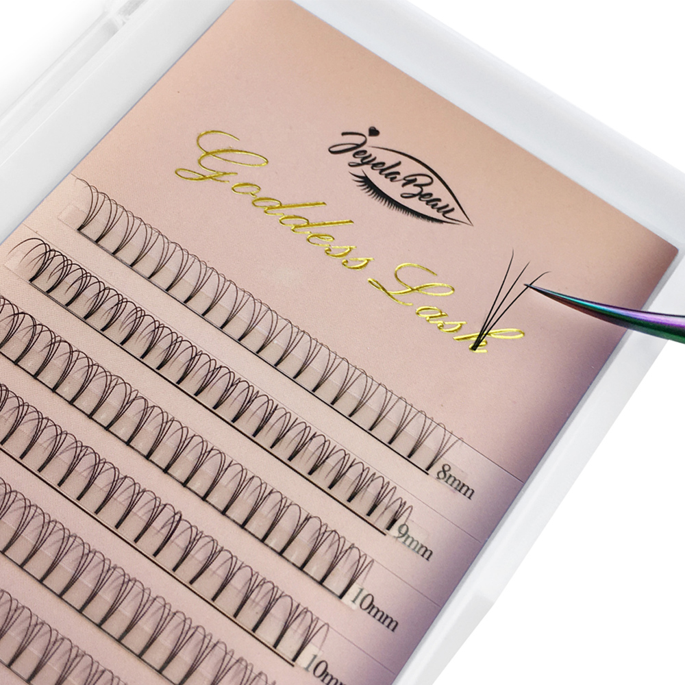 Goddess 3D Premade Fan Eyelash - огляд і ціна Eyelash Extension Russian