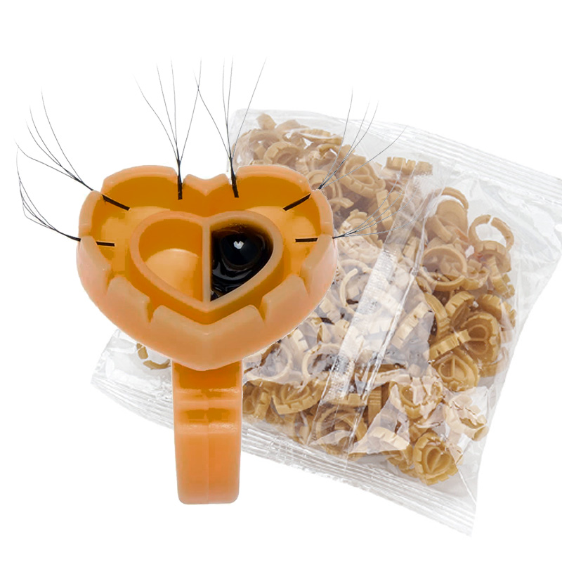 500PCS Glue Rings for Lash Ext - огляд і ціна Eyelash Extension Look