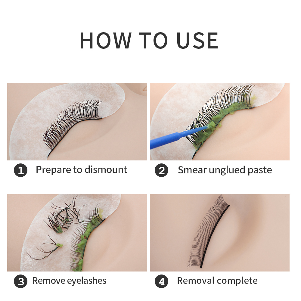 GLAMLASH 12g Grafting Eyelash  - огляд і ціна Eyelash Extension Eye Irritation
