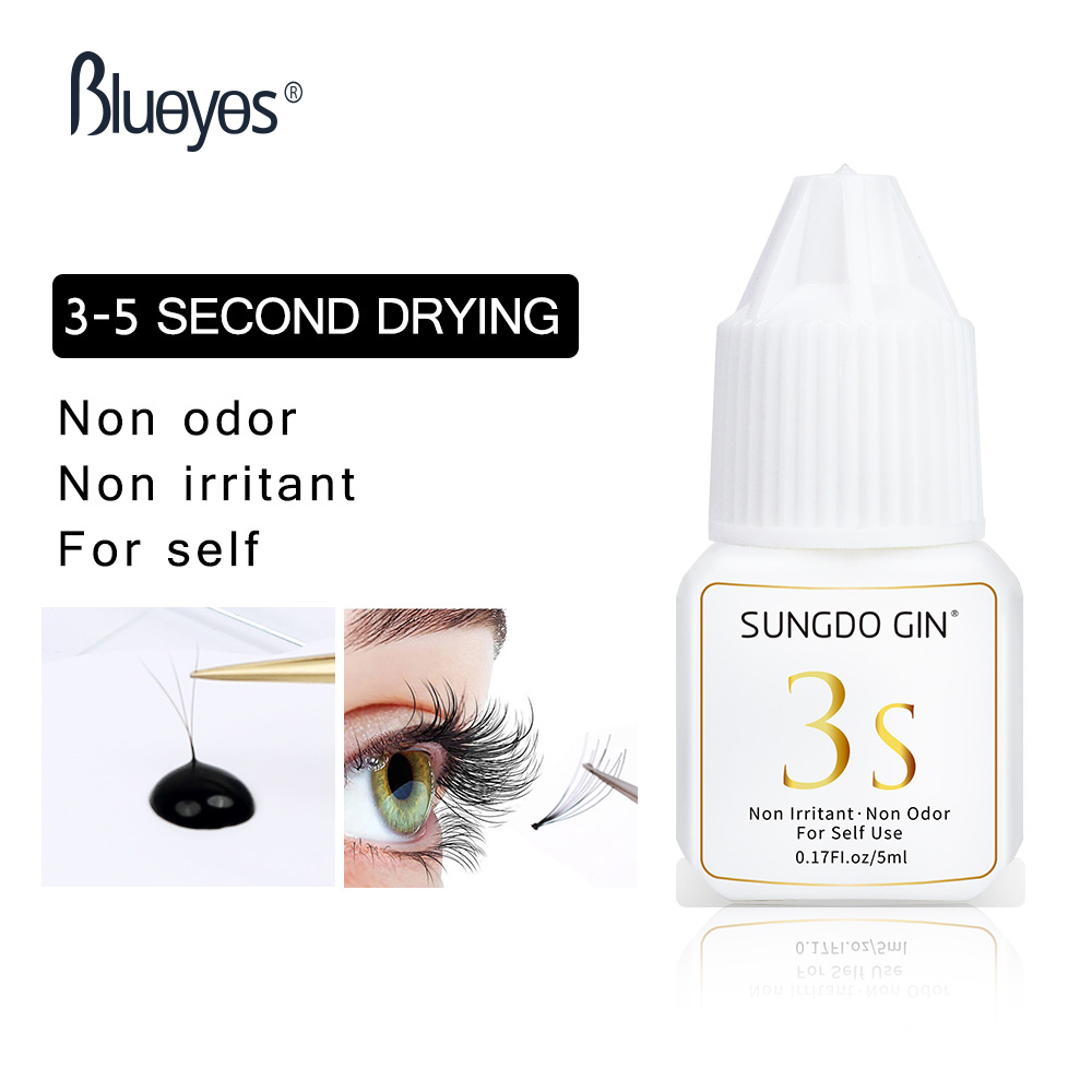 Eyelash Extension Glue 3S Fast - огляд і ціна Eyelash Extension Eye Irritation