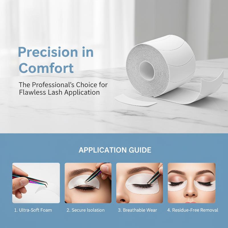 Non-irritating Foam Under Eye  - огляд і ціна Eyelash Extension Eye Irritation