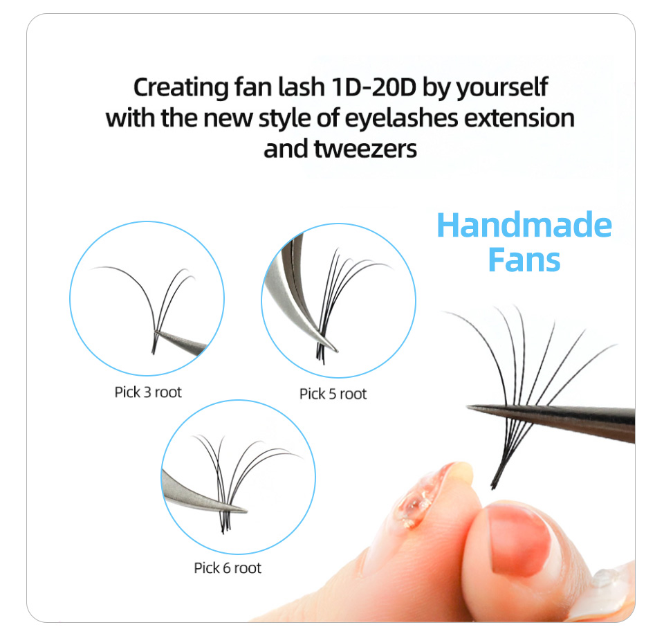 AGUUD 16 Rows Long 16-20mm Eye - огляд і ціна Eyelash Extension For Asian Eyes