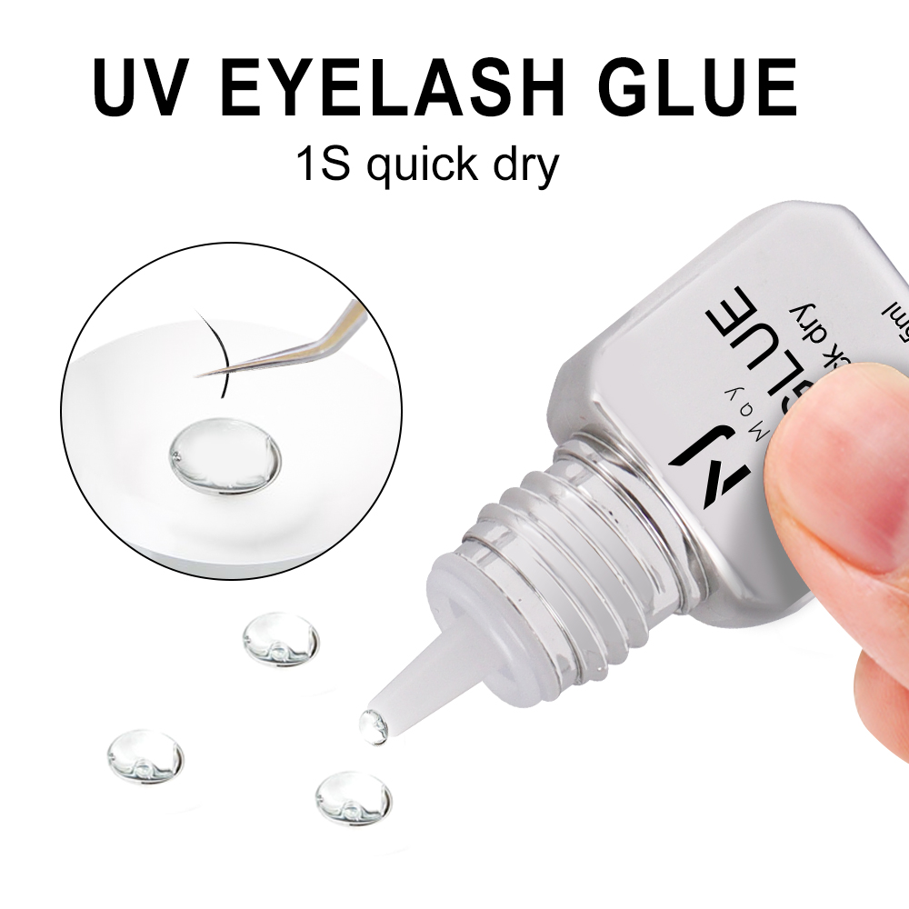 JOMAY UV Glue Strong Long Last - огляд і ціна Eyelash Extension Eye Irritation