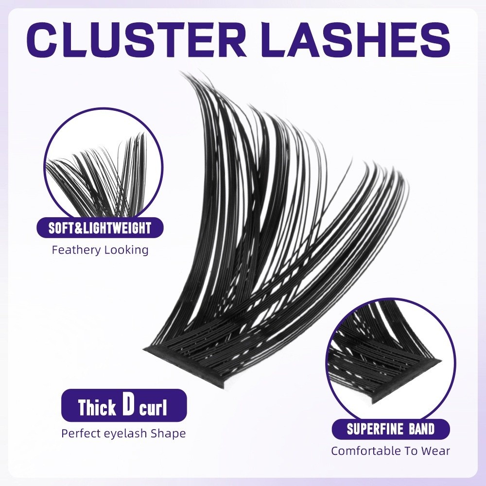 8-18mm Length False Eyelashes  - огляд і ціна Eyelash Extension Look