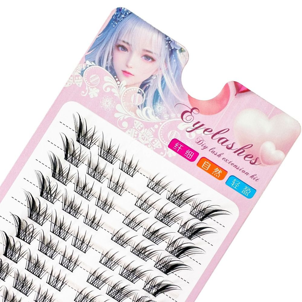 3D Cat Eye Clusters Lashes Nat - огляд і ціна Eyelash Extension Human Hair