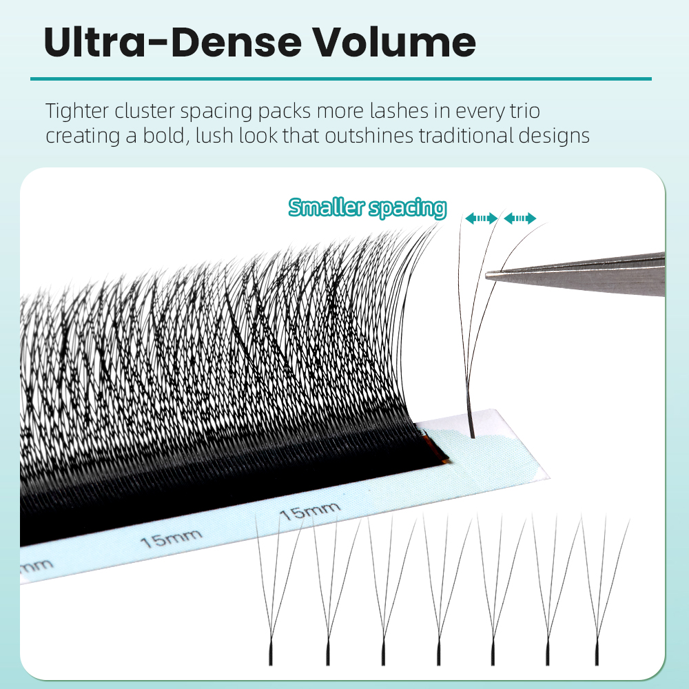 Yelix Narrow 3D 4D 5D W Premad - огляд і ціна Eyelash Extension For Asian Eyes