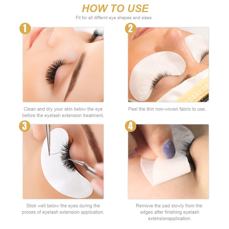 1000pairs/lot brand MINI lint  - огляд і ціна Eyelash Extension Eye Irritation
