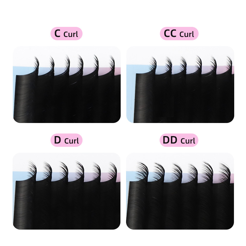 RUJADE 5 Cases/Lot False Eyela - огляд і ціна Eyelash Extension Russian